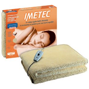 Двуспальный термоматрас Imetec 6466L (натуральная шерсть)